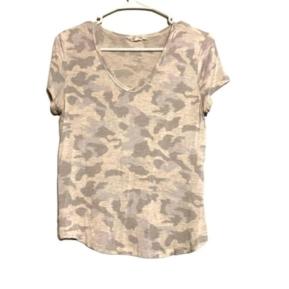 🌷 Hippie Rose Lightweight Light Camo Basic Tee